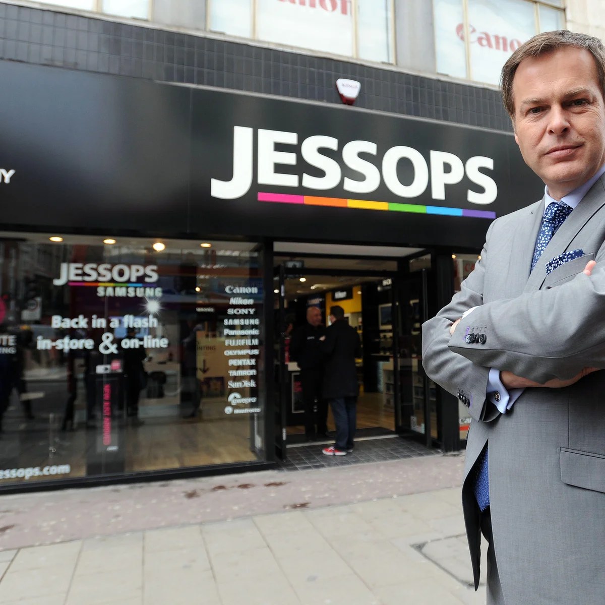 Flash sale: AO snaps up camera seller Jessops from Dragons’ Den star Peter Jones