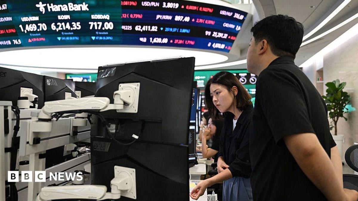 Some tech shares are plunging - what does that mean for the AI revolution?