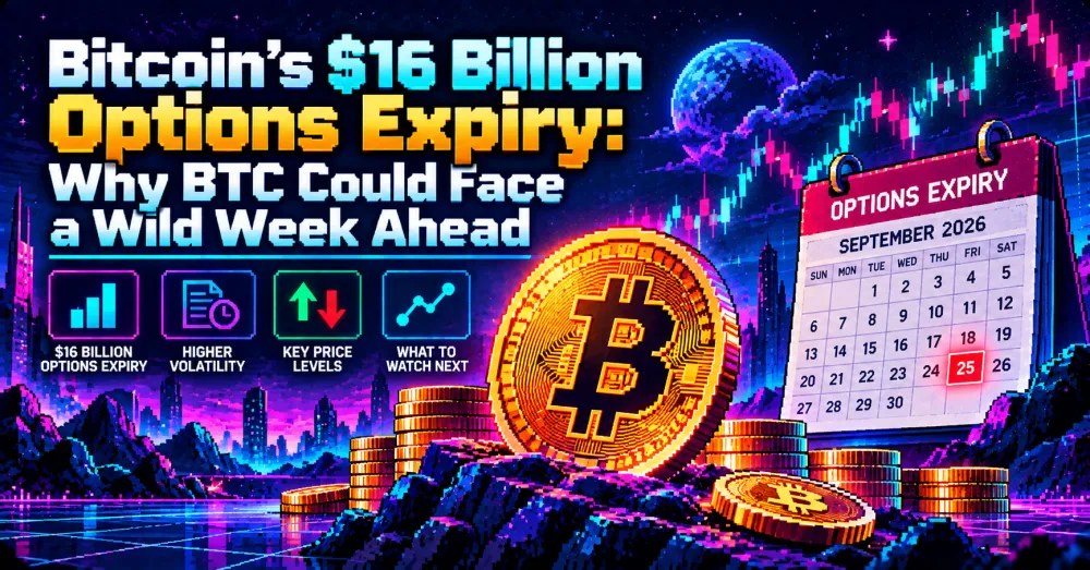 Bitcoin Options Expiry Removes a Key Source of Market Stability