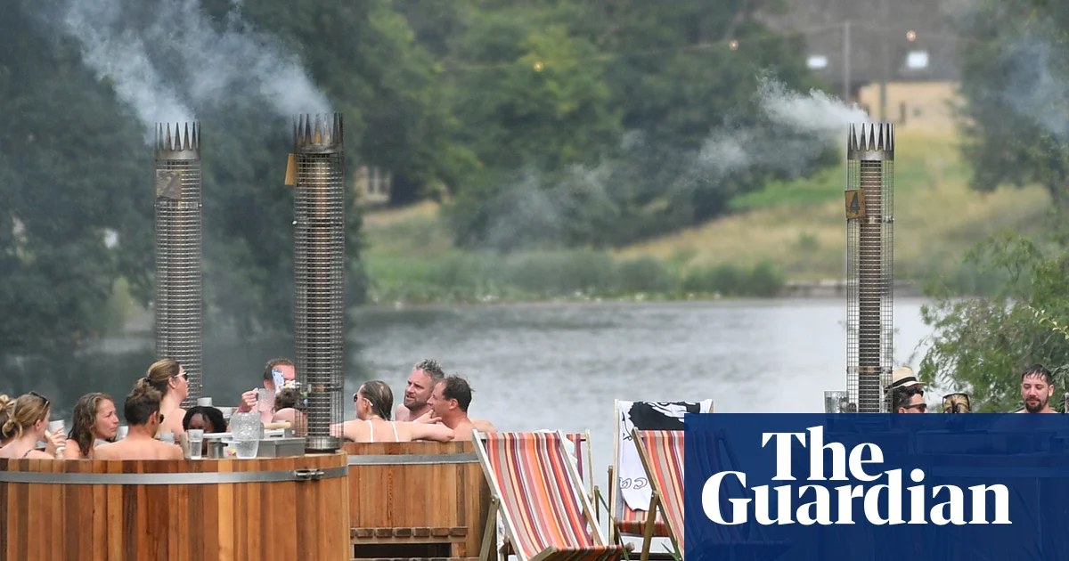 Hot tubs and £80 rosé: how the mud-soaked British festival got a luxury makeover