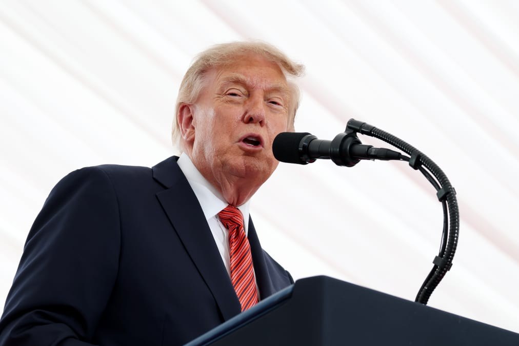 Trump phones Nvidia’s Huang at All-In Summit, calls data center opposition a ‘hoax’