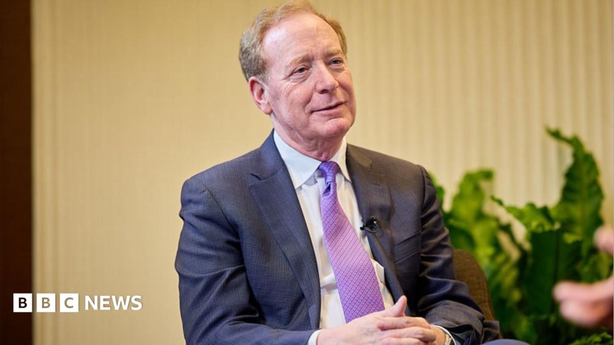 AI is less regulated than milk, says Microsoft president