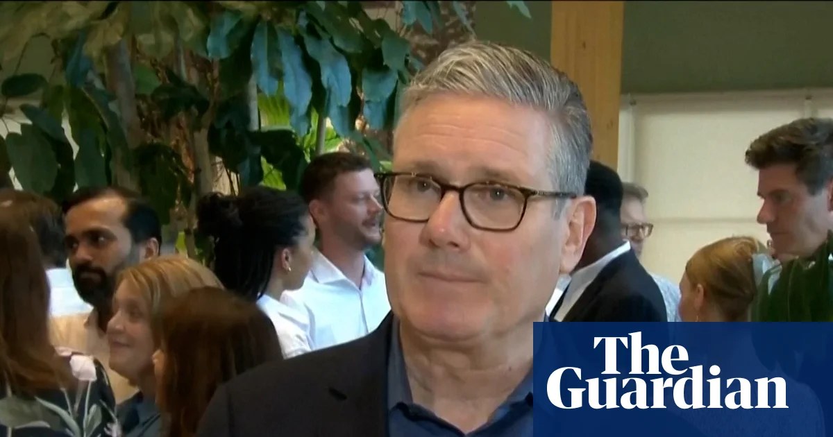 Starmer says he will stand if there is a leadership contest after Burnham's win – video