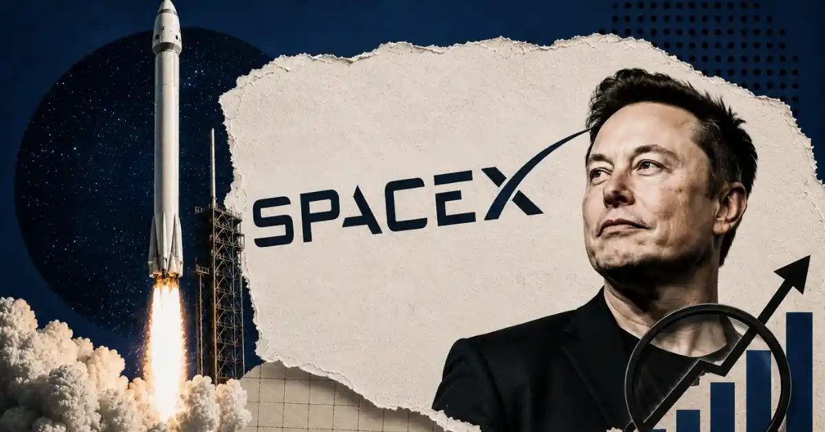 SpaceX Stock Price Falls 49% Ahead of $116 Billion Share Lock-Up Expiry