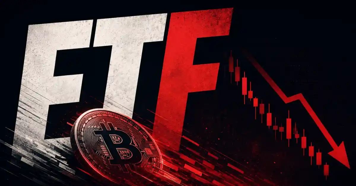 Bitcoin ETFs Bleed $485M as BTC Falls Toward $82K — Bearish Move Ahead?