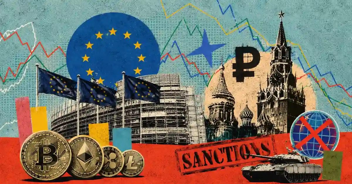 EU’s 21st Russia Sanctions Hit 100+ Crypto Platforms and Banks