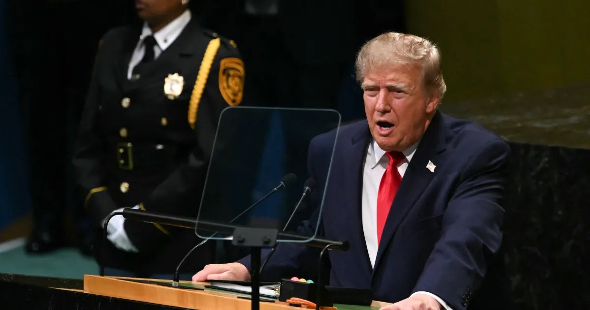 Iran calls Trump threats in UN speech a sign of "desperation" - Al Jazeera